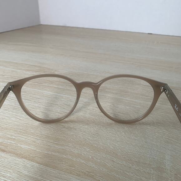 Ray-Ban RB4305 6166/13 Phantos Polished Beige Sunglasses Frames Only 53-19-145 main image 6